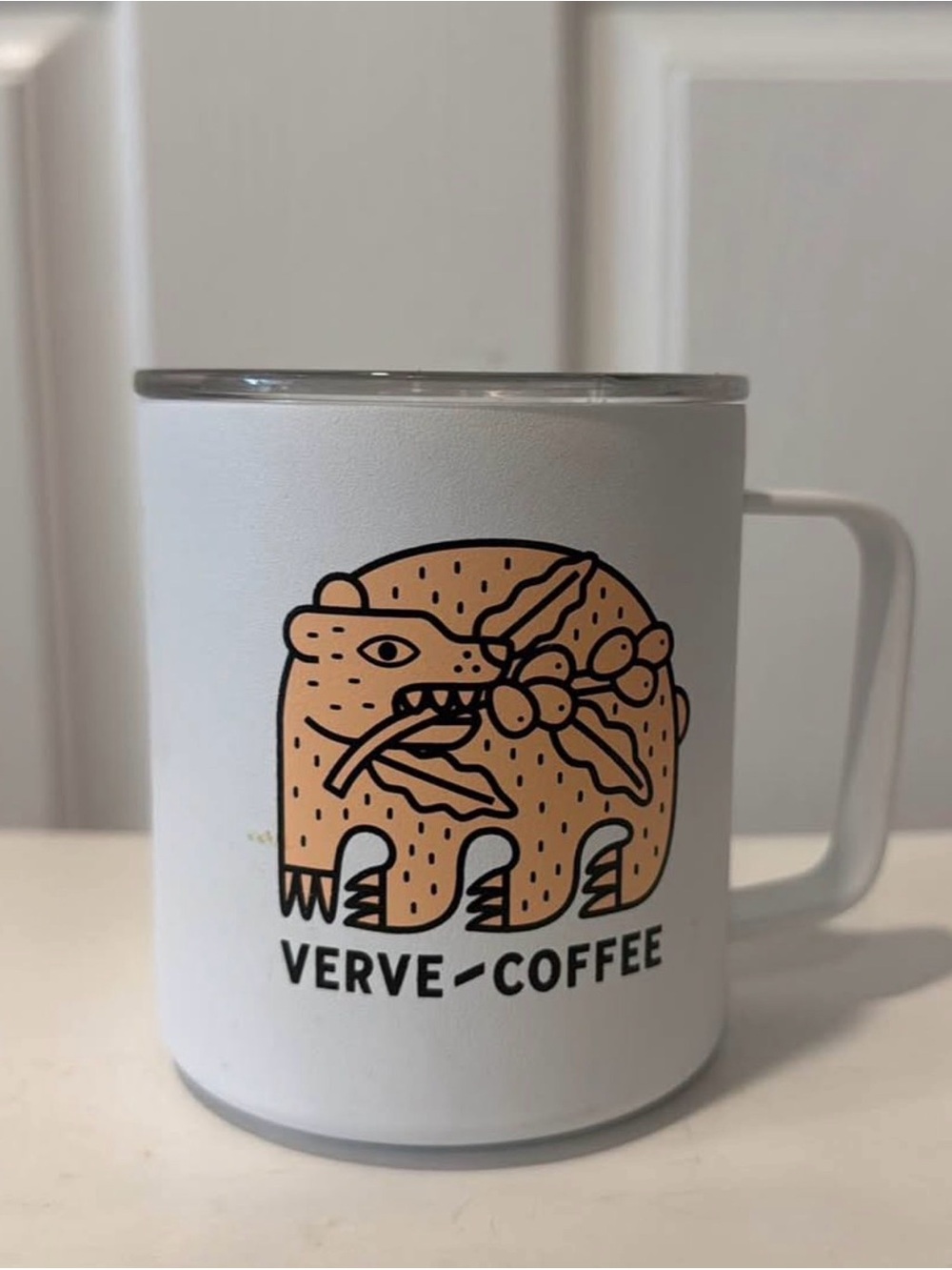 MiiR white insulated coffee mug. 12 oz cup - Verve Coffee